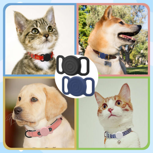 SafePet ID Smart Tag tracker for a pet collar